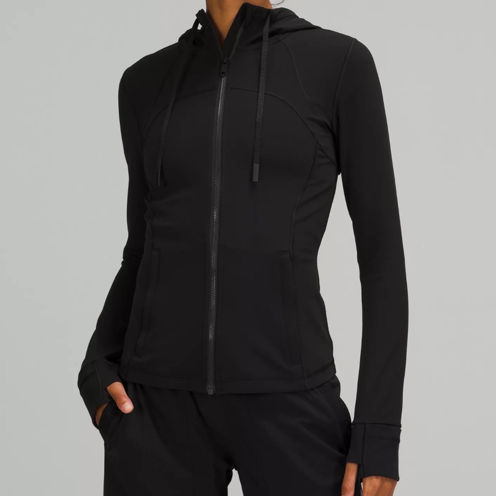 Lululemon hooded define jacket in Black size 8